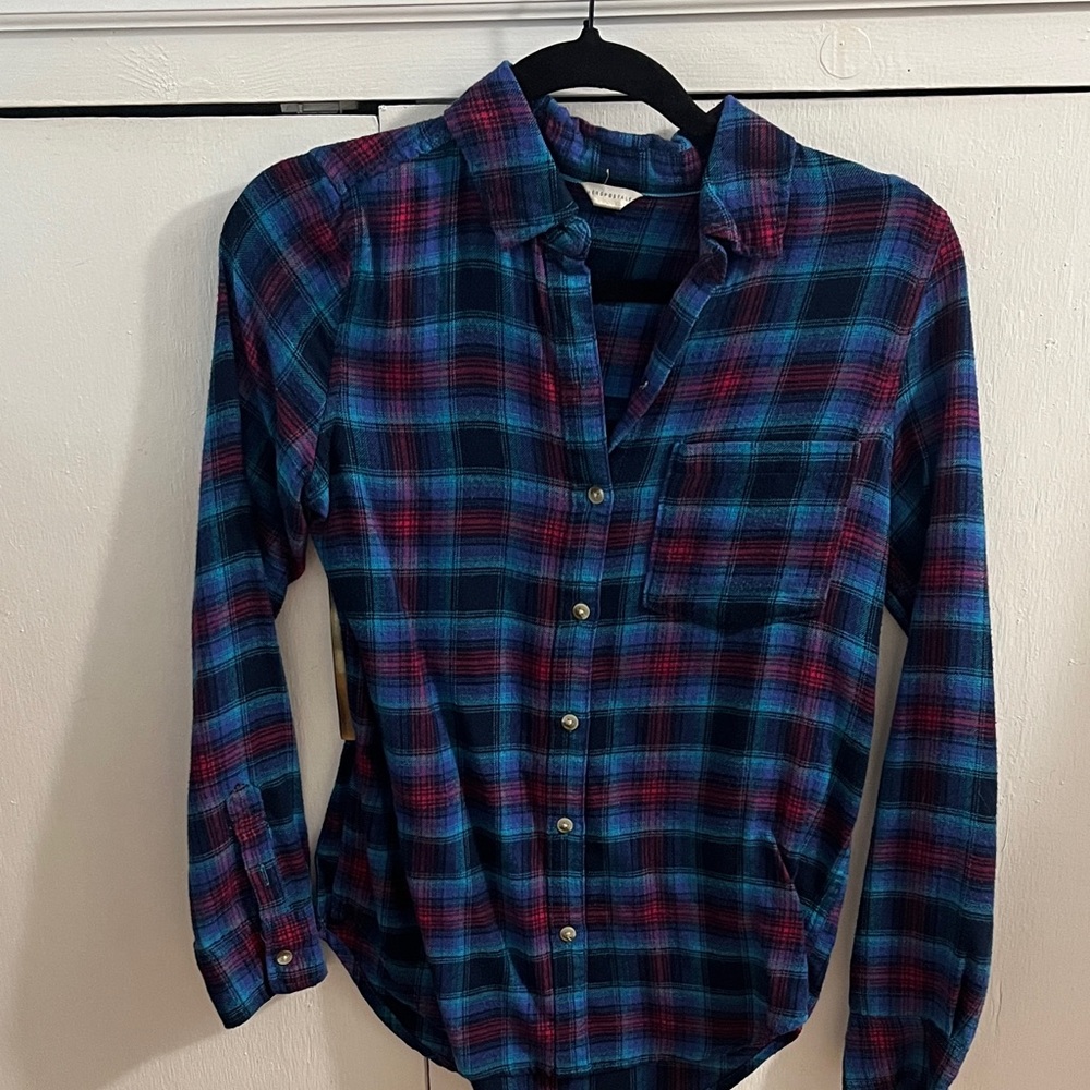 3 Aeropostale plaid shirts